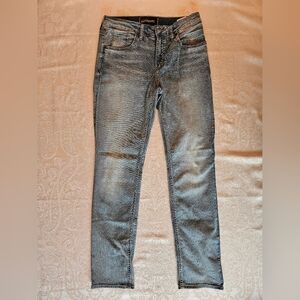 Authentic Silver Jeans The Curvy High Slim Straight, Stretch, 8, NWT